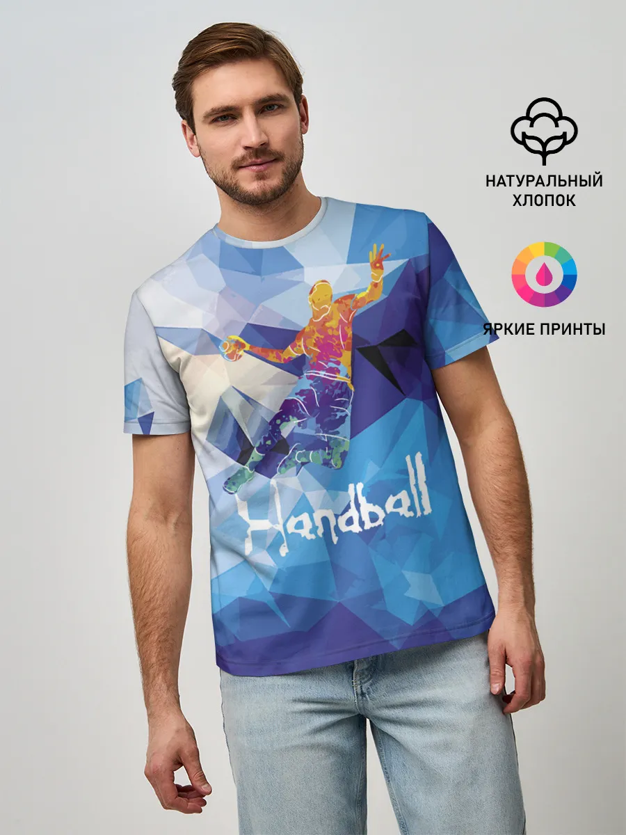 Мужская базовая футболка / Handball