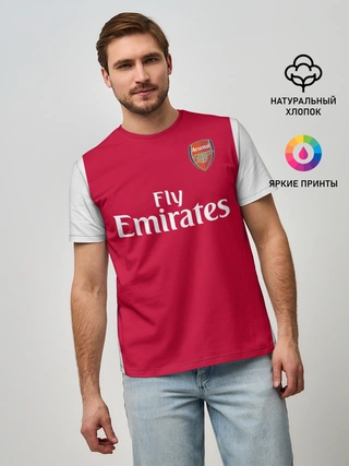 Мужская базовая футболка / Arsenal home 19-20