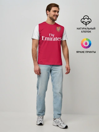 Мужская базовая футболка / Arsenal home 19-20