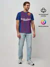 Мужская базовая футболка / Barcelona home 18-19