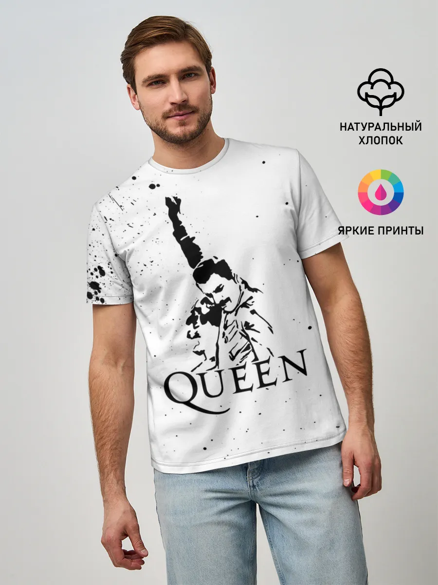 Мужская базовая футболка / Queen