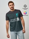 Мужская базовая футболка / Liverpool 19-20 home - форма.