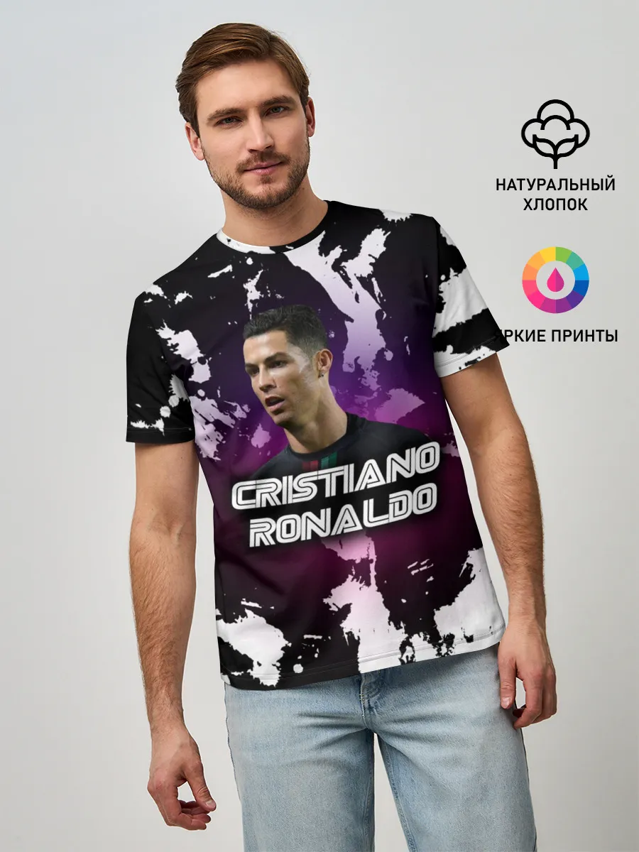 Мужская базовая футболка / Cristiano Ronaldo