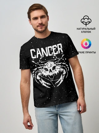 Мужская базовая футболка / Dark Cancer