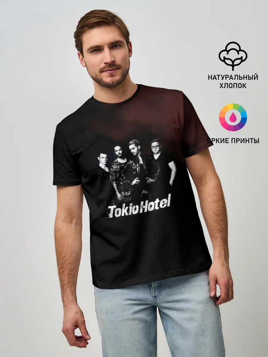 Мужская базовая футболка / Tokio Hotel