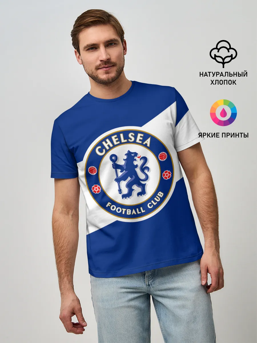 Мужская базовая футболка / Chelsea SPORT