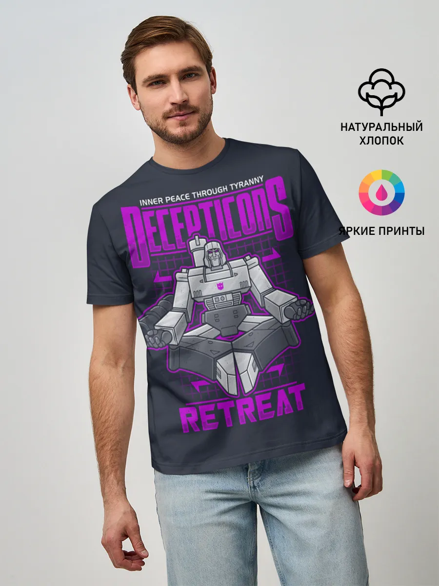 Мужская базовая футболка / Трансформеры Decepticons