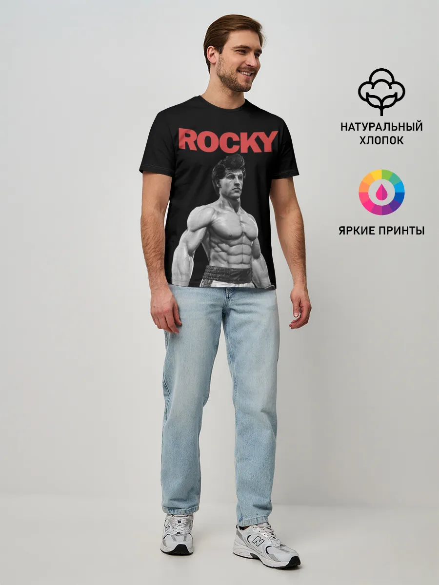 Мужская базовая футболка / ROCKY