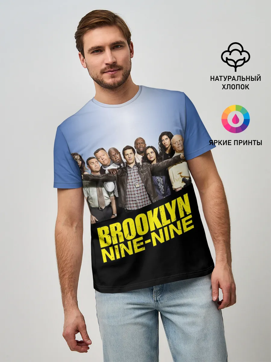 Мужская базовая футболка / Brooklyn Nine-Nine