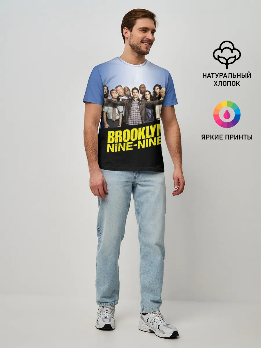 Мужская базовая футболка / Brooklyn Nine-Nine