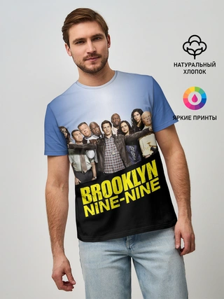 Мужская базовая футболка / Brooklyn Nine-Nine