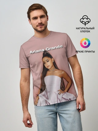 Мужская базовая футболка / Ariana Grande (Ариана Гранде)