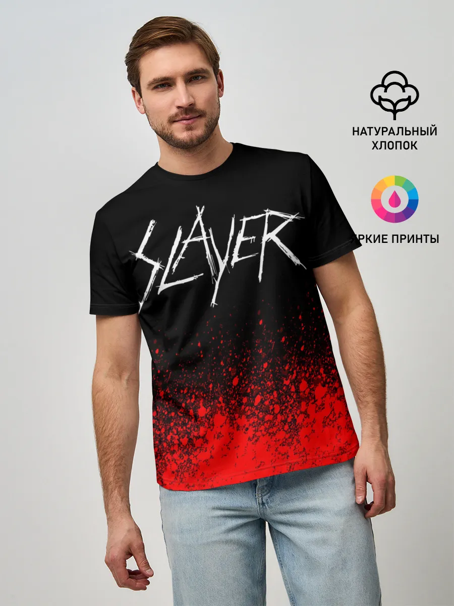 Мужская базовая футболка / SLAYER (14)