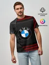 Мужская базовая футболка / bmw auto sport