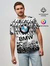 Мужская базовая футболка / BMW.