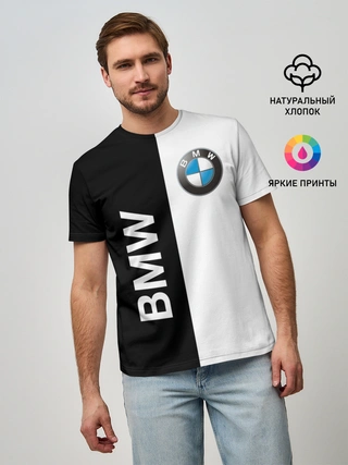 Мужская базовая футболка / BMW