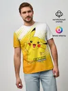 Мужская базовая футболка / Pikachu Pika Pika