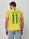 Мужская базовая футболка / Coutinho home WC 2018