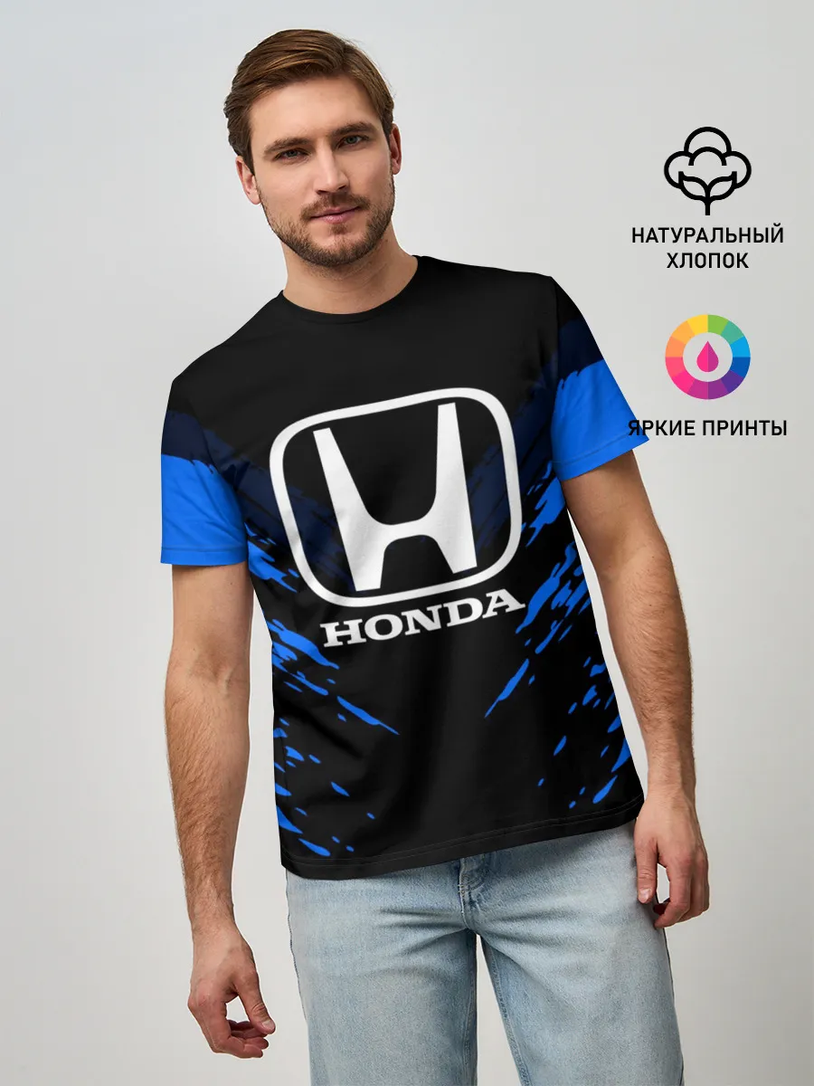 Мужская базовая футболка / HONDA SPORT COLLECTION