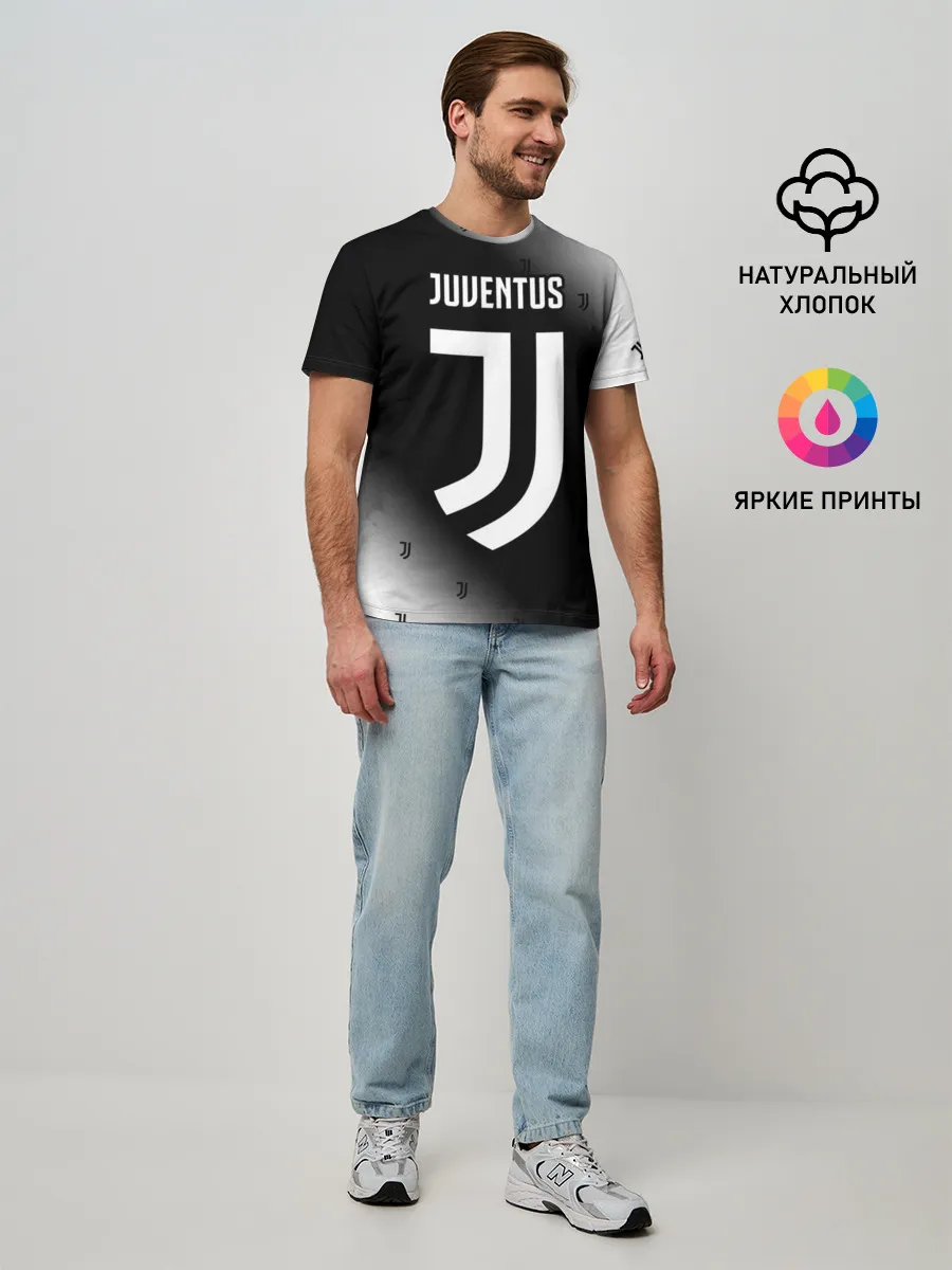 Мужская базовая футболка / JUVENTUS / ЮВЕНТУС