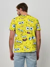 Мужская базовая футболка / Губка Боб / SpongeBob pattern