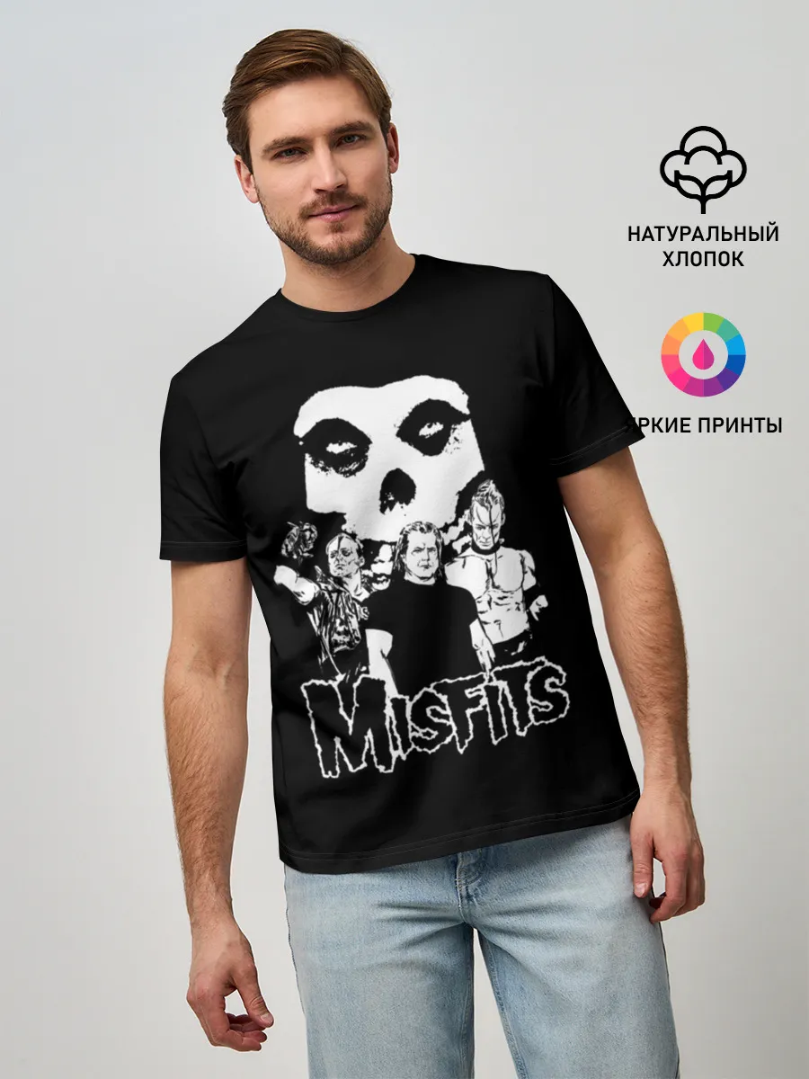 Мужская базовая футболка / Misfits