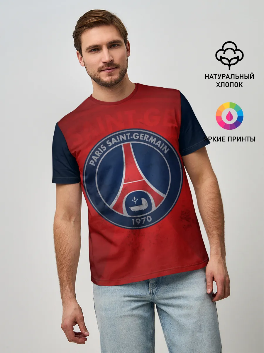 Мужская базовая футболка / Paris Saint-Germain