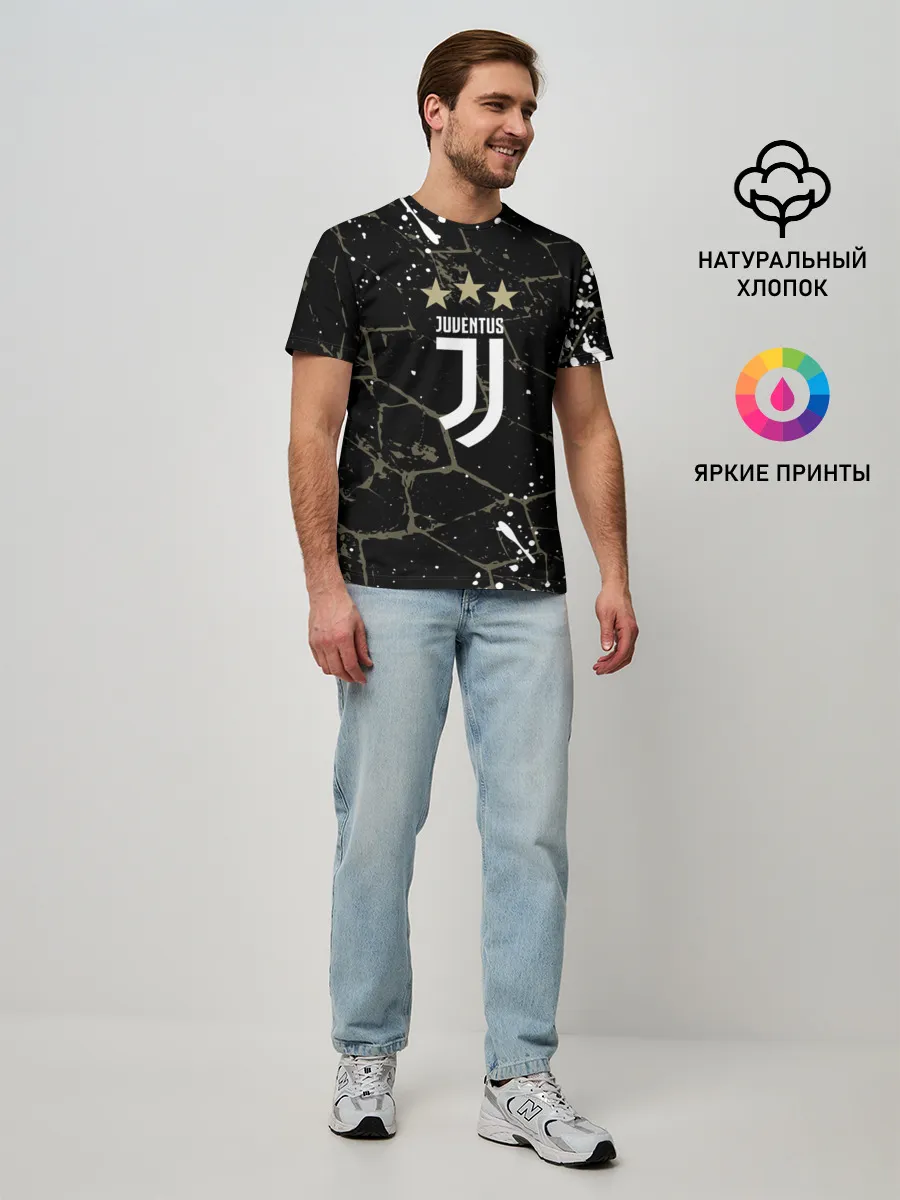 Мужская базовая футболка / JUVENTUS.