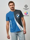 Мужская базовая футболка / BMW (NEW LOGO)