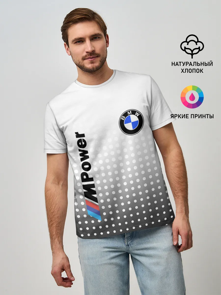 Мужская базовая футболка / BMW