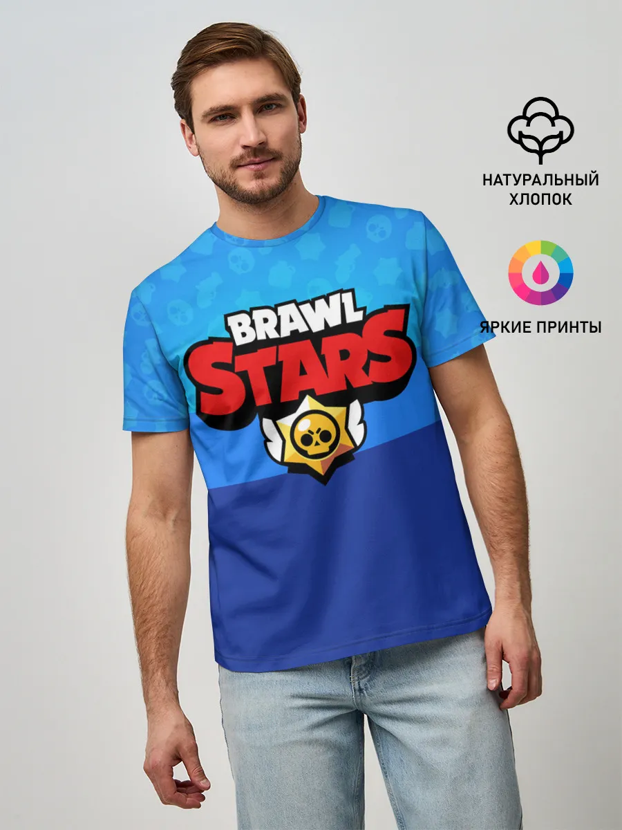 Мужская базовая футболка / BRAWL STARS