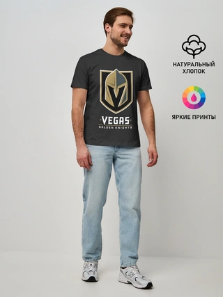 Мужская базовая футболка / Vegas Golden Knights