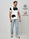 Мужская базовая футболка / Cow print