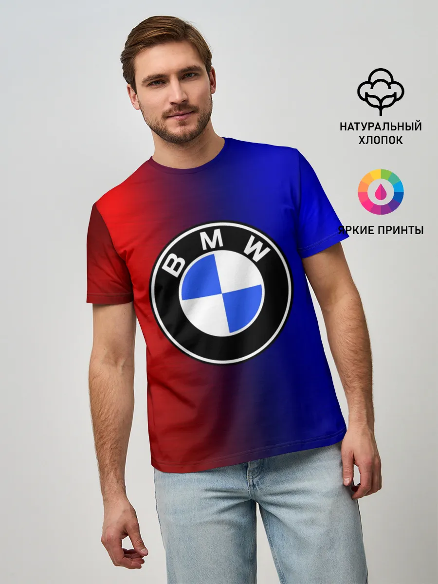 Мужская базовая футболка / BMW SPORT ABSTRACT