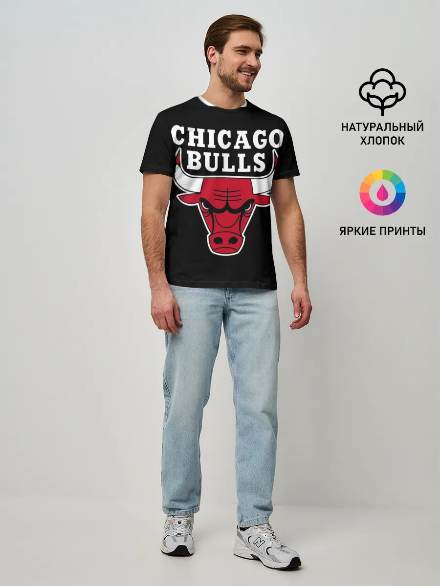 Мужская базовая футболка / B.C. Chicago Bulls