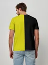 Мужская базовая футболка / BLACK YELLOW | ЧЕРНО ЖЕЛТЫЙ