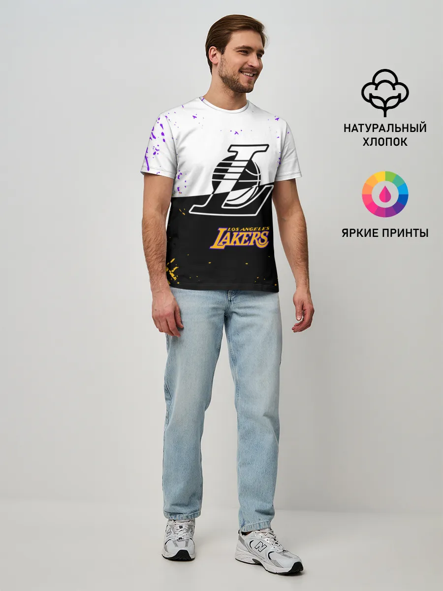 Мужская базовая футболка / Коби Брайант Los Angeles Lakers,