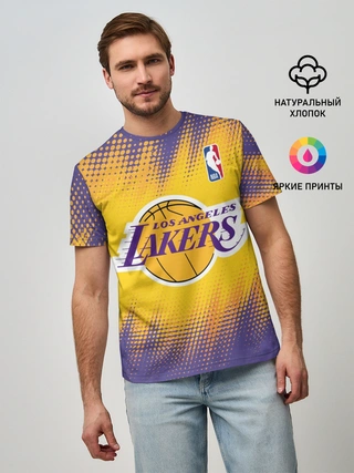 Мужская базовая футболка / Los Angeles Lakers