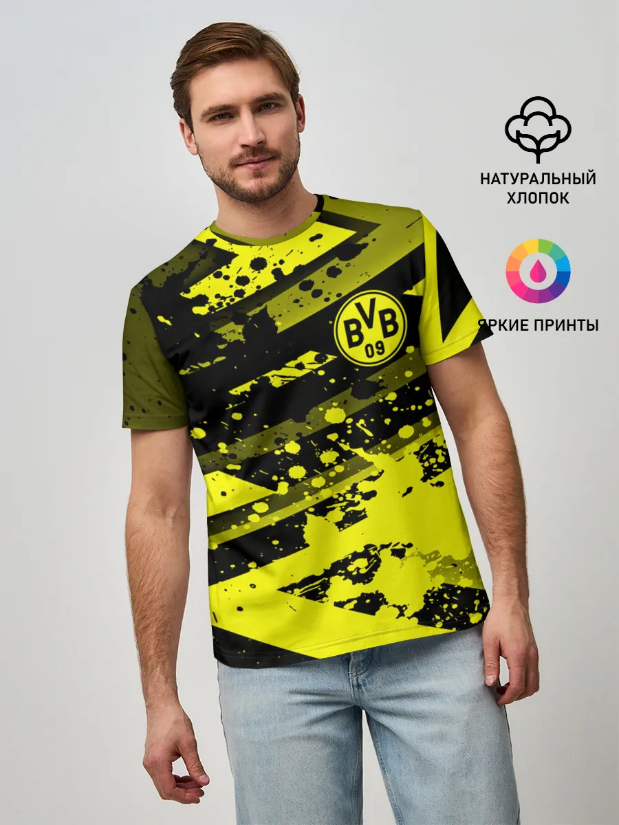 Мужская базовая футболка / Borussia Dortmund