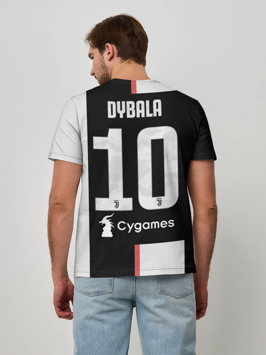 Мужская базовая футболка / Dybala home 19-20