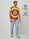 Мужская базовая футболка / Tie-Dye