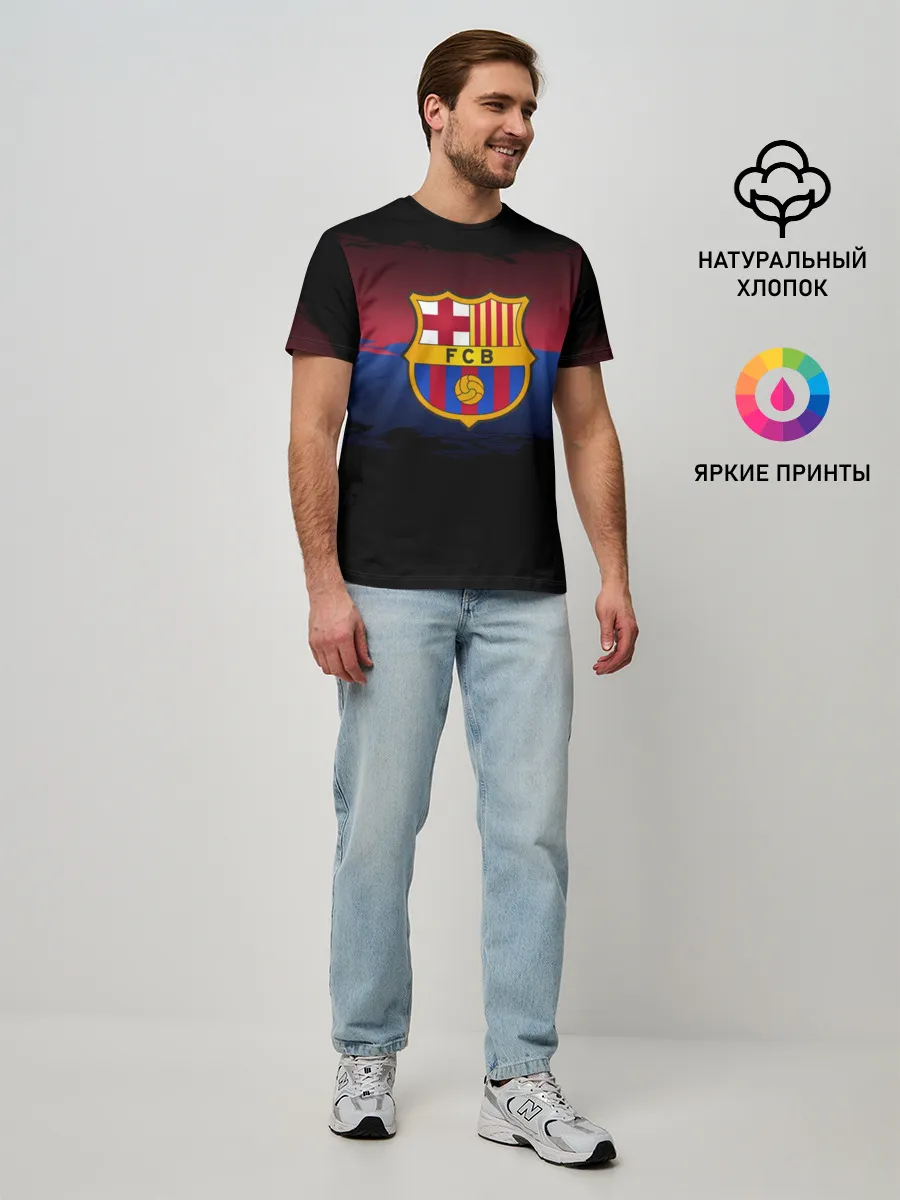 Мужская базовая футболка / Barcelona FC