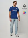 Мужская базовая футболка / Chelsea home 19-20