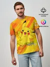 Мужская базовая футболка / Pikachu Pika Pika