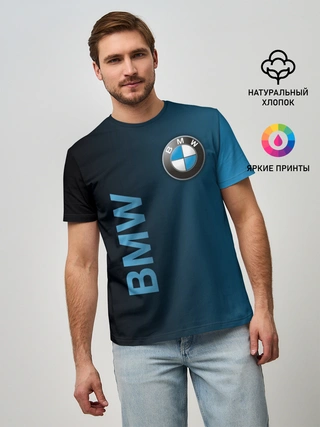 Мужская базовая футболка / BMW