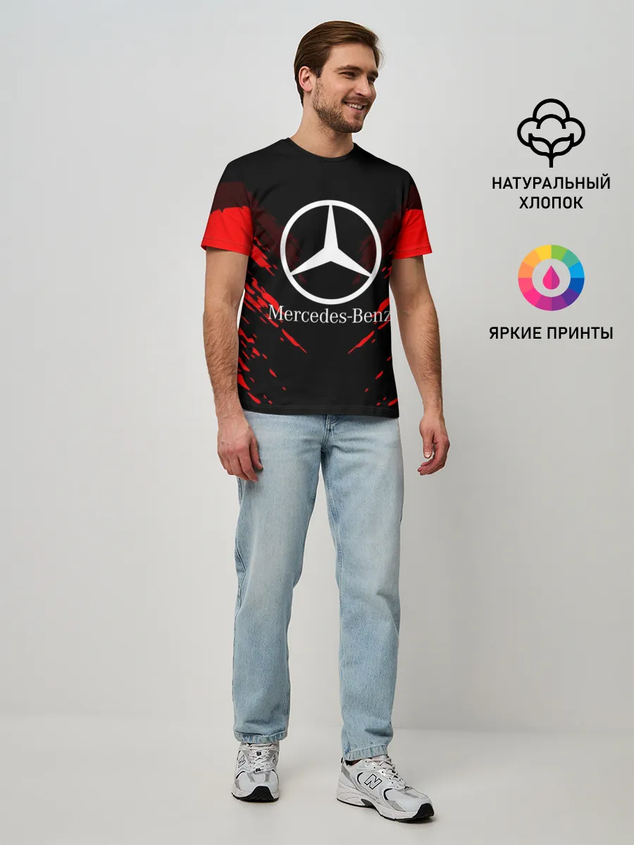 Мужская базовая футболка / MERCEDES-BENZ SPORT COLLECTION