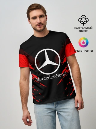 Мужская базовая футболка / MERCEDES-BENZ SPORT COLLECTION