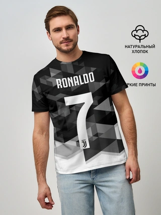 Мужская базовая футболка / RONALDO JUVE SPORT