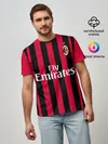 Мужская базовая футболка / Milan home 18-19