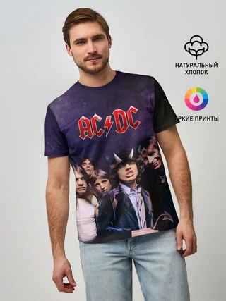 Мужская базовая футболка / AC/DC